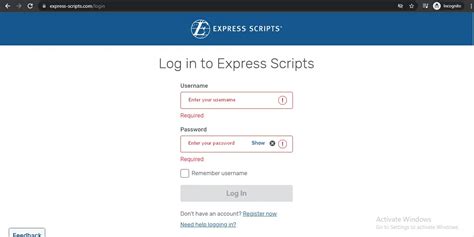 express scripts login page.